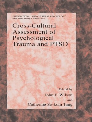 cover image of Cross-Cultural Assessment of Psychological Trauma and PTSD